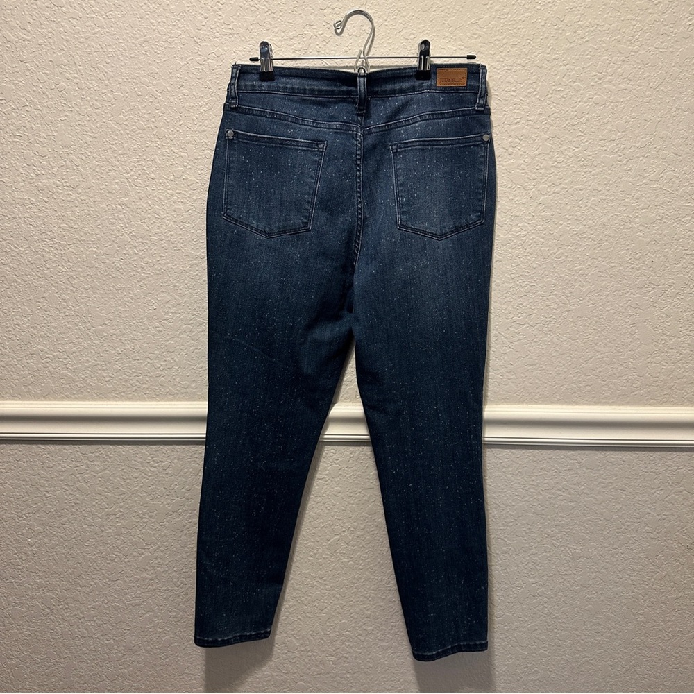 Judy Blue Speckle Wash Skinny Jeans Relaxed Fit Women’s Size 11/30 - Picture 6 of 11